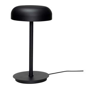 Čierna LED stmievateľná stolová lampa (výška 37 cm) Velo – Hübsch